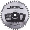 EXTOL PREMIUM kotouč pilový s SK plátky, O 350x3,3x30mm, 40T