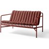 HAY Textilný podsedák Palissade Lounge Sofa Soft Quilted Cushion, iron red