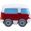 Haba Haba Cars Autobus červený 1306689001