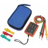Tester poradia fáz, fázomer 3-fázový AC SM852B 60V~600V