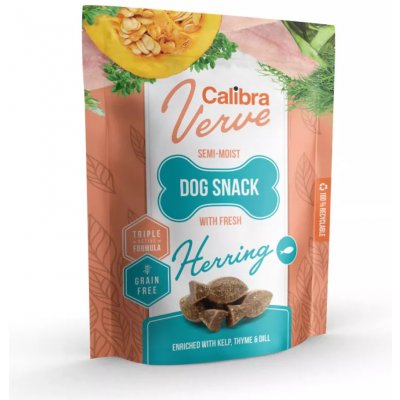 Calibra Dog Verve Semi Moist Snack Fresh Herring 150 g
