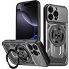Techsuit - RuggedCam kryt pre iPhone 16 Pro Max - sivý