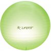Gymnastická lopta Lifefit Transparent 75 cm, sv. zelený (4891223096705)