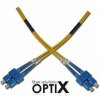 Dátový kábel OPTIX SC-SC Optický patch cord 09/125 0,5 m G.657A (1019)