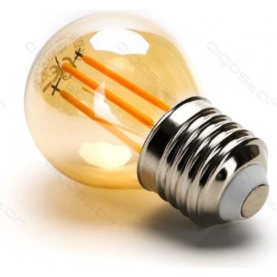 Aigostar LED filament žiarovka E27 G45 4W 2200K teplá biela