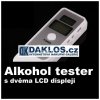 Digitálny alkohol tester s dvoma LCD dipleji