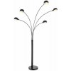 GLOBO 58228NB SEYMOUR stojaca lampa 5xE14 V2000mm čierna
