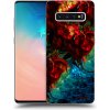 Picasee silikónový prehľadný obal pre Samsung Galaxy S10 Plus G975 - Universe