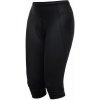 SENSOR CYKLO ENTRY dámske nohavice 3/4 true black Veľkosť: M