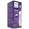 AVENT FĽAŠA Natural Response 260 ml priehľadná, cumlík pre podporu rytmu pitia (1m+) 1x1 ks