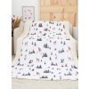 Baránková deka mikroplyš 150 × 200 cm – Zimný les
