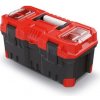 Kistenberg TITAN PLUS Plastový kufor na náradie, 55,4x28,6x27,6cm, červená KTIP5530-3020
