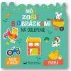 Môj zošit s obrázkami na dolepenie Farma Carotte et Compagne