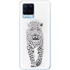 Odolné silikónové puzdro iSaprio - White Jaguar - Realme 8 / 8 Pro