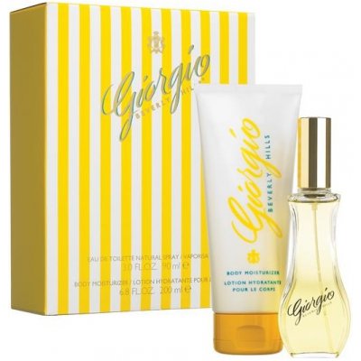 Giorgio Beverly Hills Giorgio pre ženy EDT 90 ml + telové mlieko 200 ml darčeková sada