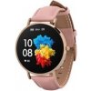 Garett Smartwatch Verona zlatá, růžový řemínek VERONA_GOLD_PINK_LEATHER