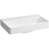 Laufen Pro S - Umývadlo Compact, 60x38 cm, bez otvoru na batériu, bez prepadu, s LCC, biela H8179594001421