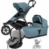 THULE Kočík 3v1 Urban Glide 3 Mid Blue s autosedačkou Maple Light Grey a adaptérmi 2025