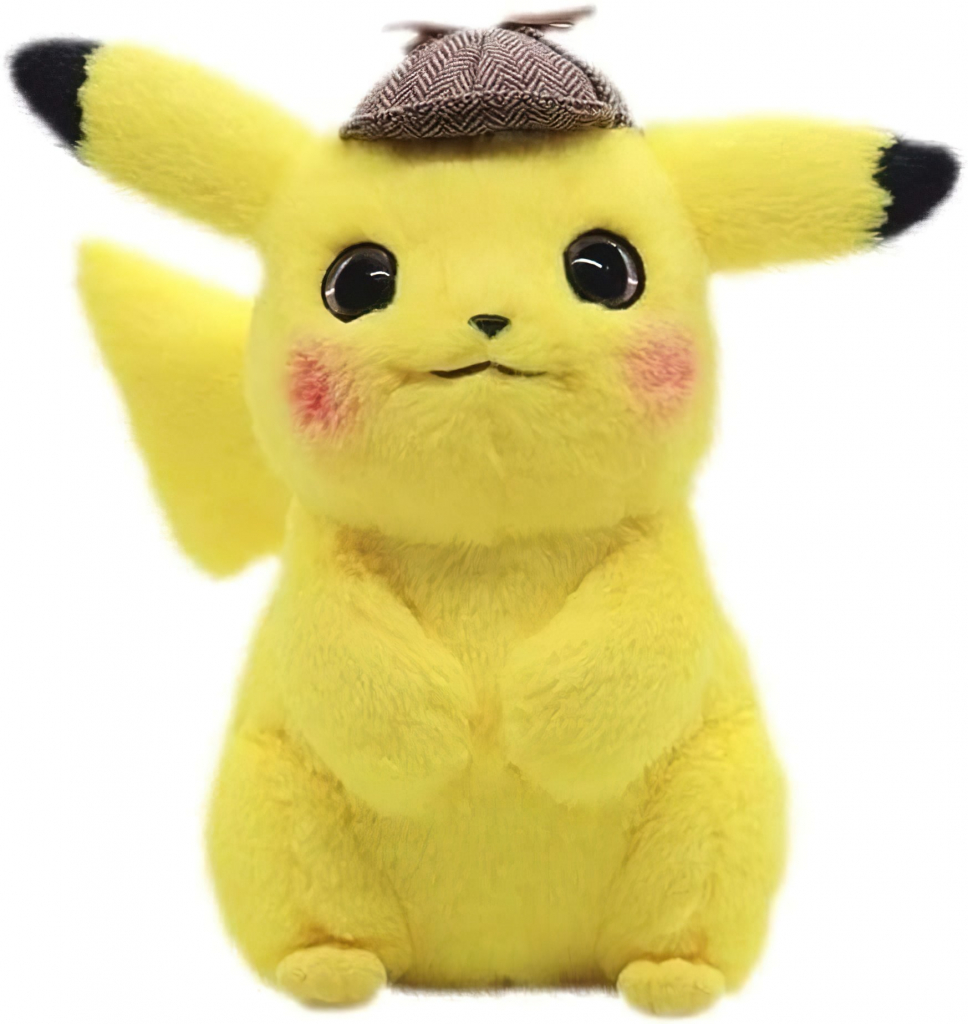 Plush Pokémon Detektív Pikachu 22cm