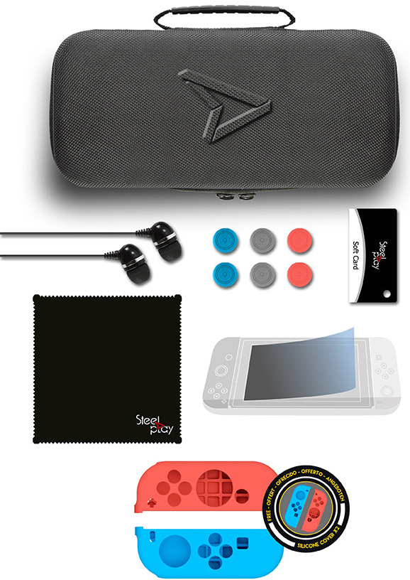 Steelplay Kit Carry & Protect 11 in 1 Switch