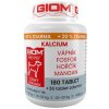 Giom pes Kalcium 180 tbl + 20 % zdarma