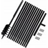 Zemný vrták s rukoväťou vidaXL 120 mm 1,3 m