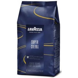 kava Lavazza Super Crema zrnková káva 1 kg