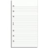 Filofax Náplň do diára Linajková/ biela, osobná