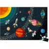 Vzdělávací puzzle pro děti Vesmír a sluneční soustava Janod 100 ks