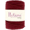 Natana Macrame String 5mm bordová 37