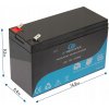 Akumulátor AmElectronics 12 V 7 Ah