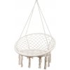 Verk 01430 Závesné kreslo so strapcami 60 cm biela