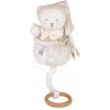 Plyšový medvedík s melódiou Doudou 25 Years Music Box Beige Doudou et Compagnie narodeninová edícia béžový 20 cm od 0 mes