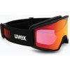 Lyžiarske okuliare UVEX Blast CV black matt/mirror red