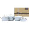 Belis Súprava smaltovaného riadu PREMIUM GREY 4 ks II