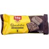 Oblátky Quadritos bezgluténové máčané v horkej čokoláde s kakaovou náplňou 40g Schär