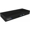 ICY BOX 61001 USB-C® dokovacia stanica Vhodné pre značky: univerzálny vr. zámku Kensington, vr. funkcia nabíjania, napájanie USB-C®; 61001