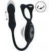 Levelz Vibrating and Thrusting stimulátor prostaty a perinea s erekčným krúžkom