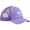 Alpha Industries Basic Trucker Cap pale violet fialová