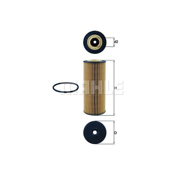 Olejový filter KNECHT 56,0mm OX 1162D (OX1162D) od 17,35 € - Heureka.sk