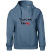 Trust me I´m an Ing. / Ver mi som Ing. - Oversized mikina dámská Moon - kratšia + širšia - 2XL ( Denim )