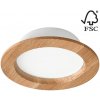 Lamkur LED Podhľadové svietidlo WOODY SPOT LED/12,5W/230V 4000K dub ø 16 cm LA51895 + záruka 3 roky zadarmo + záruka 3 roky zadarmo