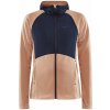 Craft ADV Essence Jersey Hood Jacket mikina dámská Barva: oranžová s modrou, Velikost: M