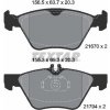 Sada brzdových platničiek kotúčovej brzdy TEXTAR 2167001