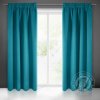 Záves BLACKOUT na páske 135x270cm tmavotyrkysový