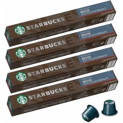 STARBUCKS Espresso Roast Decaf by NESPRESSO Dark Roast 10 kapsúl v balení 57 g