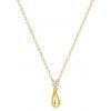 Olivie Strieborný náhrdelník KAPKA GOLD 9066 Ag 925; ≤1,3 g.