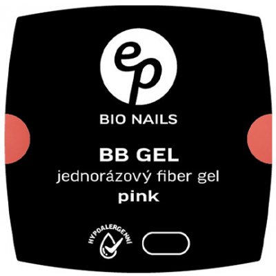 Bio nails Bb Fiber jednofázový gel pink 15 ml