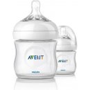 Philips Avent Natural transparentná 125 ml 2ks