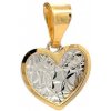 Zlatnictvo.sk Zlatý prívesok srdce PRI25823